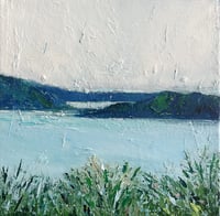 Image 2 of ‘Coastal Rain’ 2024 Oil on canvas