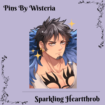 Image of *Pre Order* Sparkling Heart Throb Enamel Pin