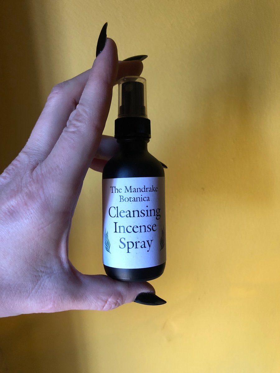 Cleansing Incense Spray The Mandrake Fine Art & Botanica