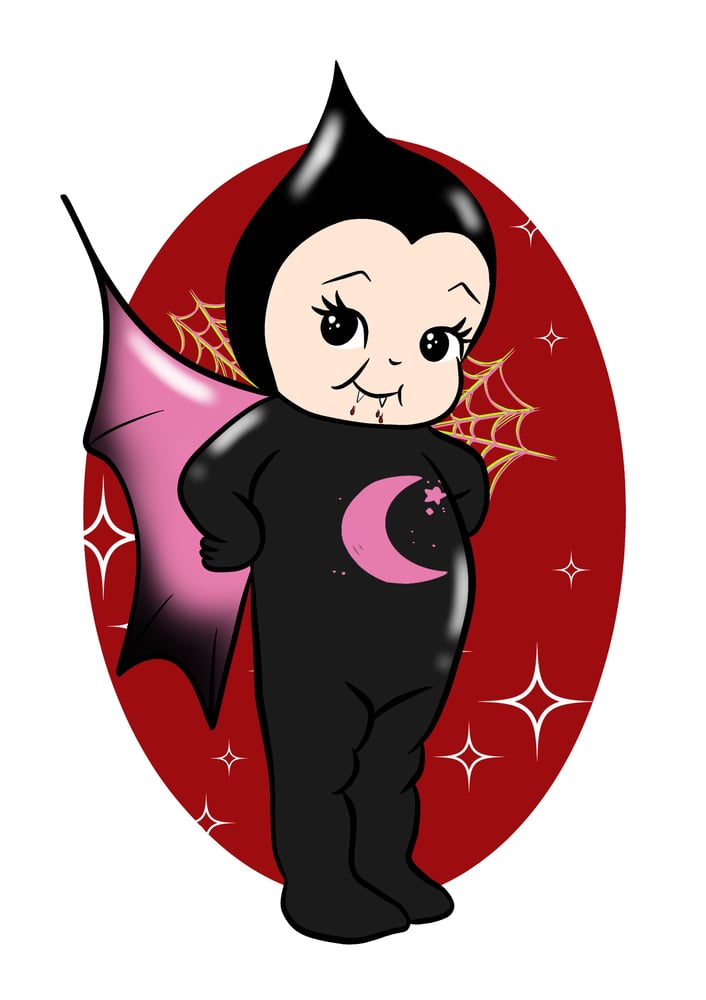 Image of Kewpie vampire 