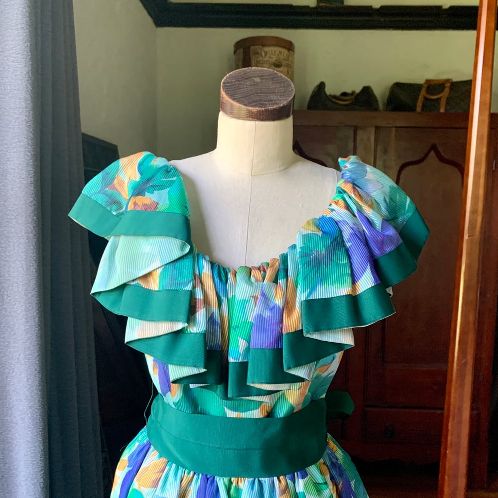 William Pearson Garden Party Dress Small