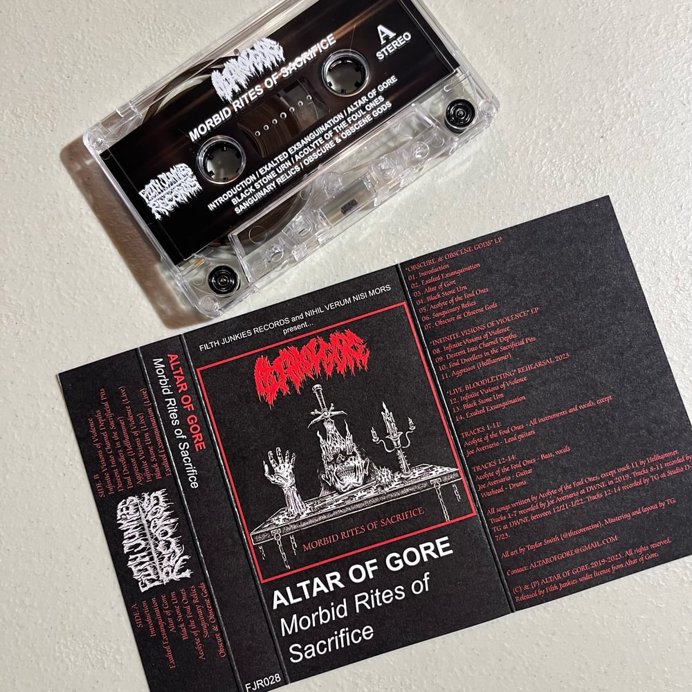 ALTAR OF GORE - "Morbid Rites of Sacrifice" cassette