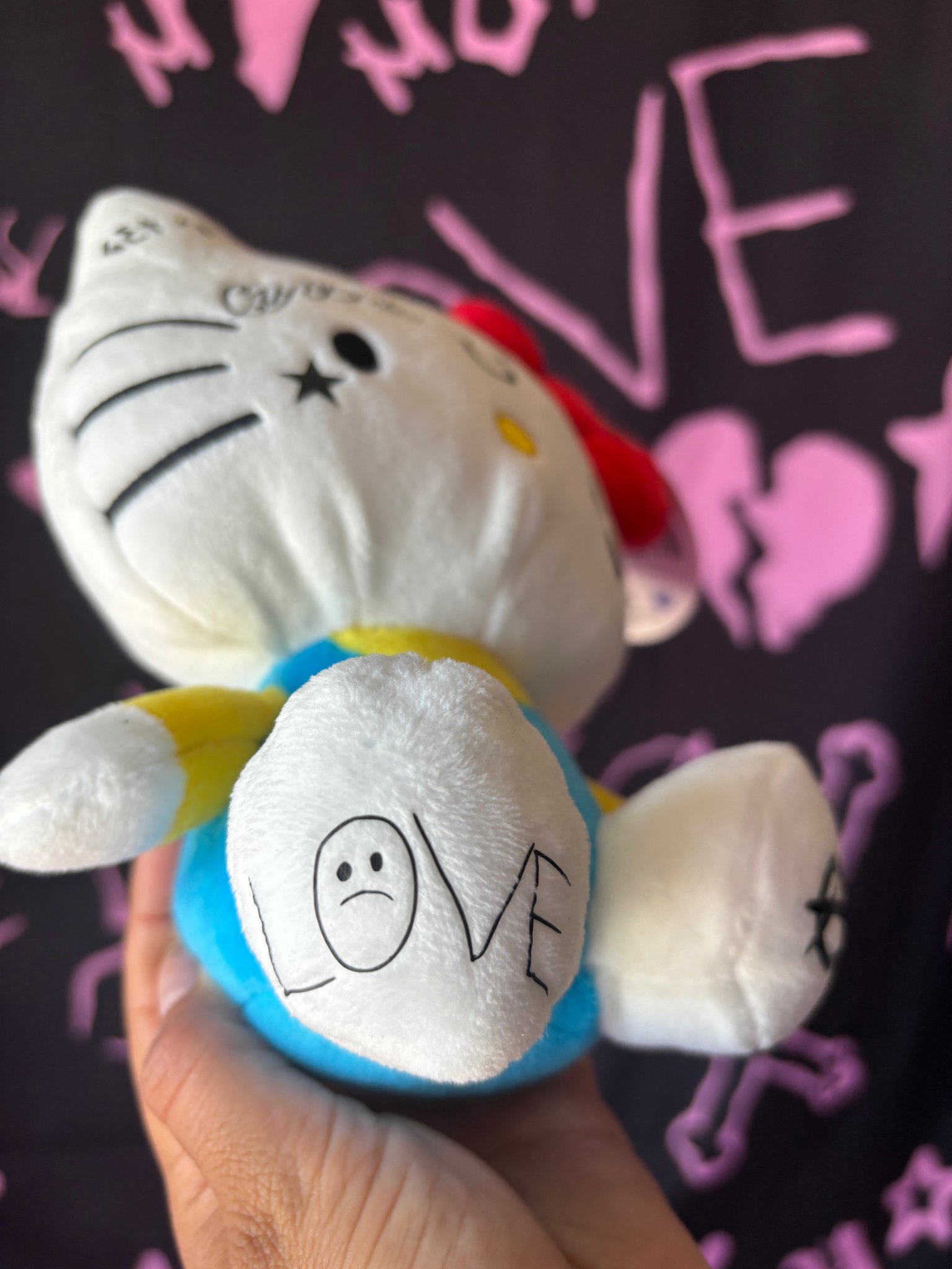 Hello Kitty Lil Peep Plush Beauty By hade