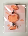 Bread Cat Linked Keychain