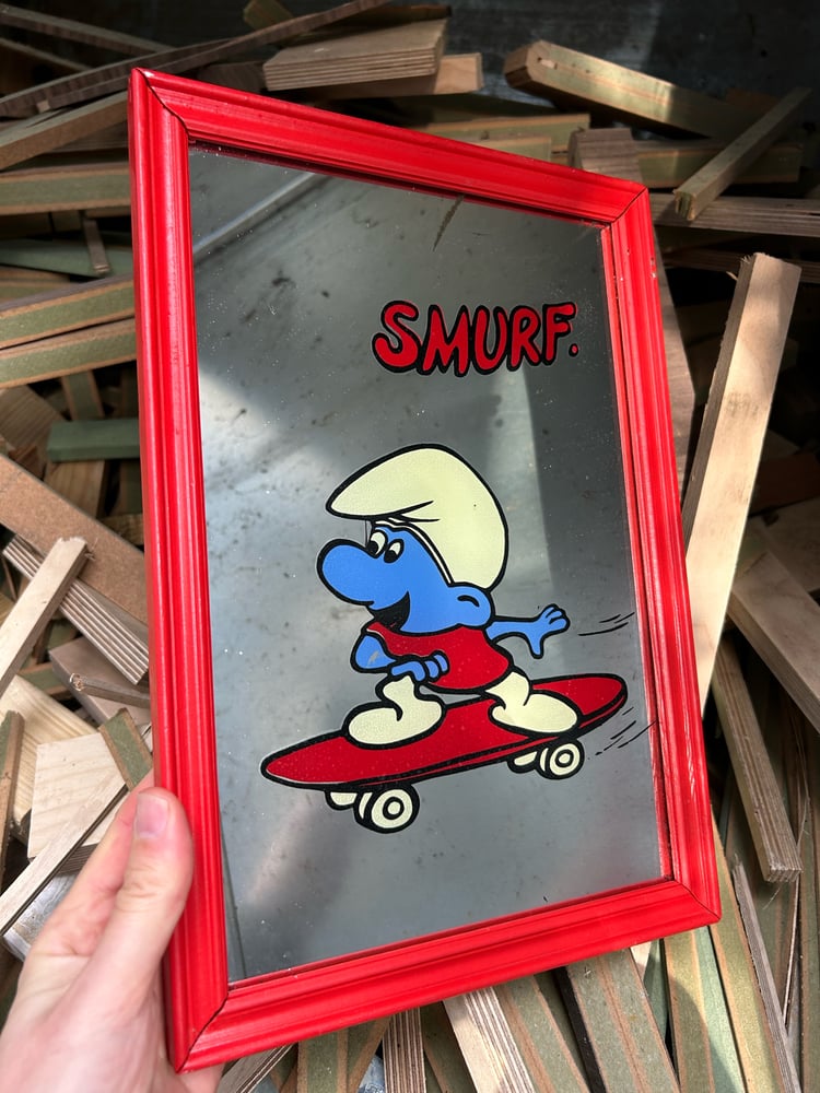 Image of Smurf mirror 