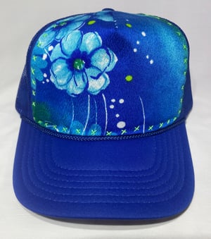 Image of Vintage fabric trucker #V11