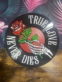 Image 4 of True Love Never Dies 12” Record Wall Art
