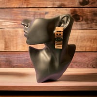 Image 1 of Melanin Dangle Earrings
