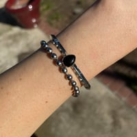 Image 3 of BLACK ONYX CUFF-  5.5”
