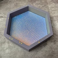 Image 3 of Iridescent Dragon Scale Hexagon Dice Tray