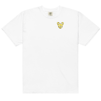 Image 4 of Heavyweight T - Weird & Horny - White/Gold