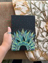 Image 1 of Freehand Mandala Lined Notebook 9
