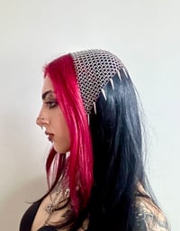 Image 1 of IRON VEIL- Chainmail Headpiece 