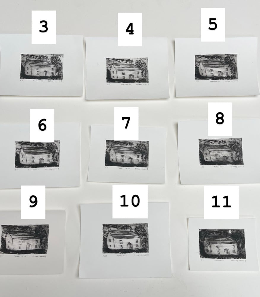 ‘Homecoming’ Original Drypoint Etching