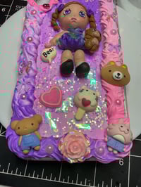 Image 4 of PINK PURPLE BABYDOLL BEAR 