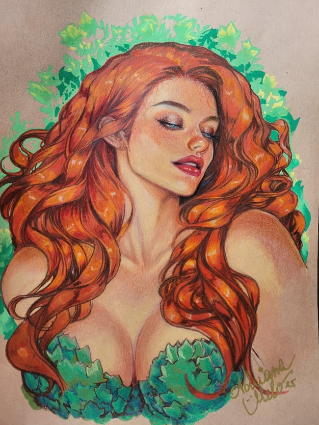 Poison ivy bust 