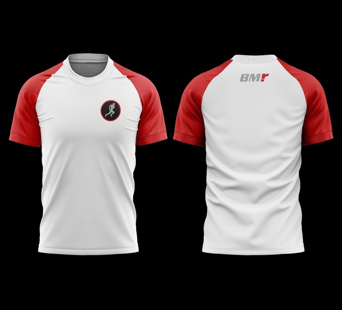 Club Tshirt- White & Red