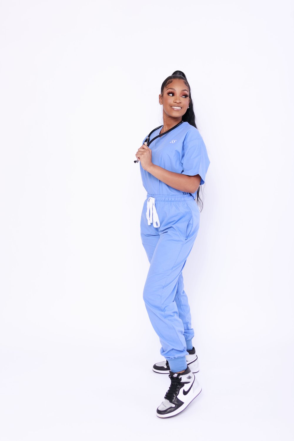 Image of Classic Jogger Set Ceil Blue