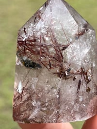 Image 5 of Red Rutile & Quartz Generator #2608