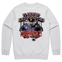 Image 2 of “To Protect and To Disturb” Crewneck
