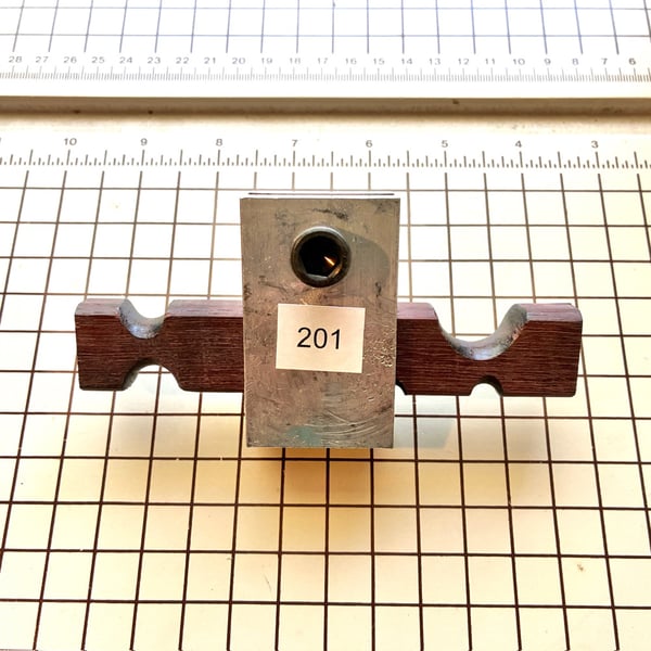 Image of Used Small Anticlastic Block and Holder Set (item 201)