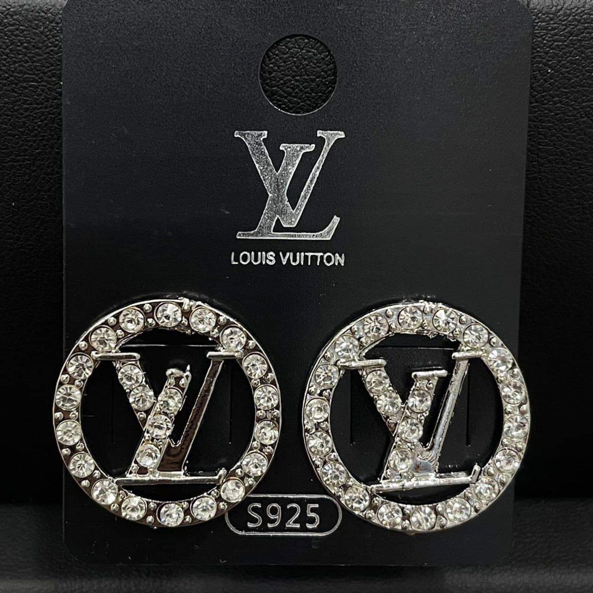Small LV Studs  Fisher's beauty line