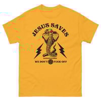 Jesus Saves - Men T-Shirt | S-5XL