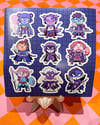 Critical Role "Mighty Nein" Sticker Sheet