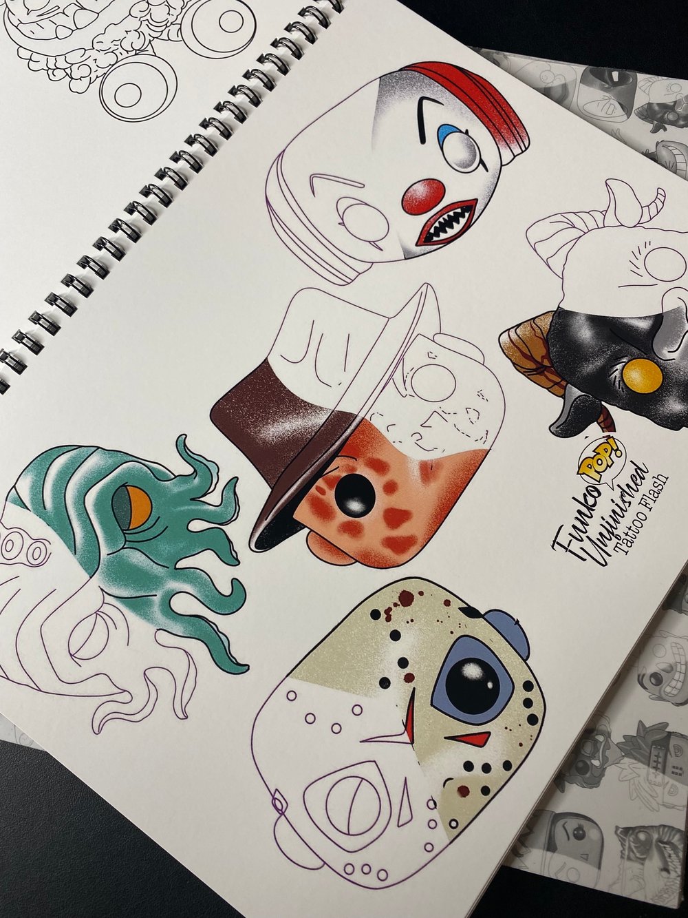 Funko Unfinished Tattoo Flash 