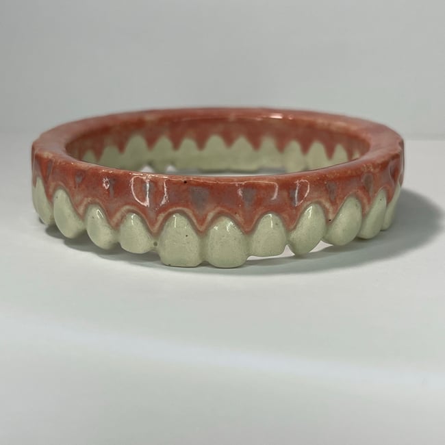 Teeth Bracelet F - 7.85 in Inner Circumference