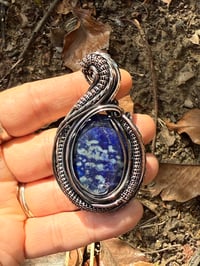 Image 2 of Copper Sodalite Pendant