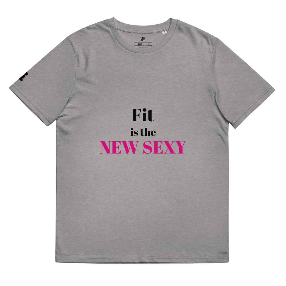 Image of Unisex organic ribbed neck t-shirt Fit