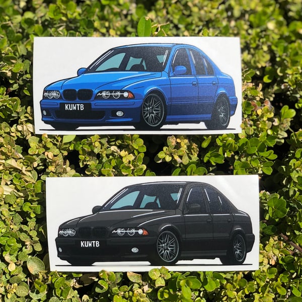 Image of KUWTB Kustoms E39 Decal Sticker