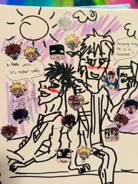 Image 2 of 🤮No Home Boyysysss sticker sheet🙄