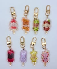 Image 3 of Ateez Fruit Keychains