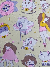 Image 1 of Puppycat Riso Print