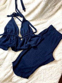 Image 3 of Halter + Capri Set