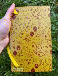 Image 2 of Nature Wolf Pattern Sketchbook 