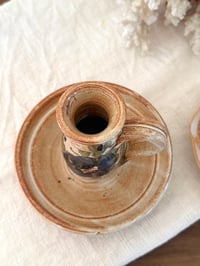 Image 5 of Bougeoir en céramique vernissée