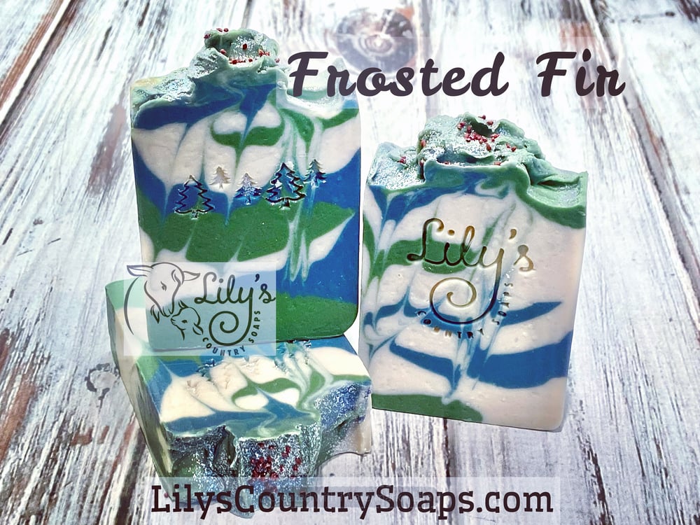 Image of Frosted Fir Goat Milk Soap