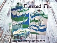 Image 1 of Frosted Fir Goat Milk Soap