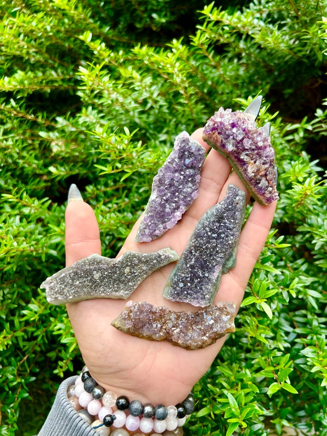 Amethyst Clusters