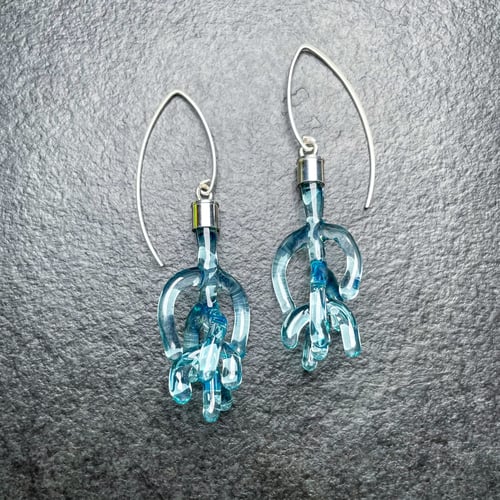 Image of Pale Blue Radix Dangles