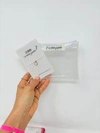 Image 7 of Ensemble Bracelet ENFANT et Pochette transparente pailletée 