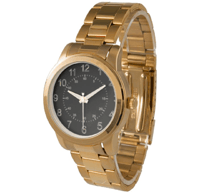 Image 2 of Men's Oversized Gold Watch 