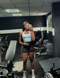 Image 2 of UPerform Elevate Cross Back Bra- Blue