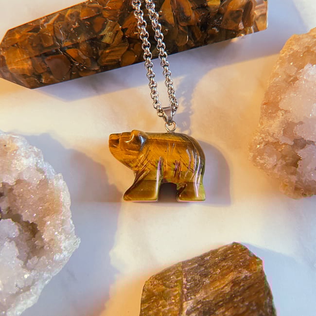 Spirit Bear Necklace 