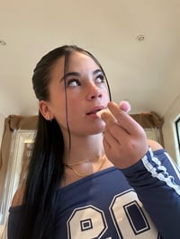 Image 4 of *BLINGALISCOUS Gloss Keychain* “Wishes” Iridescent Strawberry Scented Gloss!