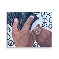 Image 2 of When Is It Gonna Be My Time God Canvas Print