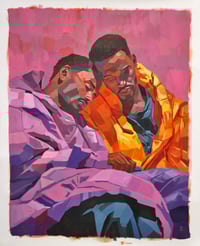 Image 6 of The Sun And The Moon - 24x30" Acrylic on canvas